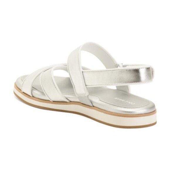 COLE HAAN Leather Mirabelle Criss Cross Comfort Sandals - Picture 2 of 4